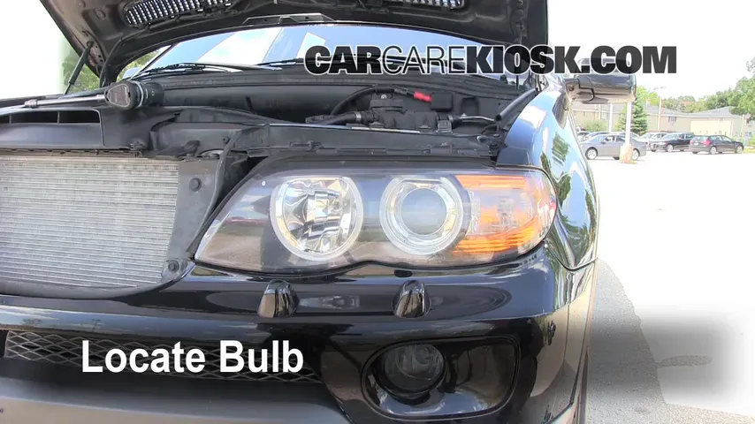 2006 BMW X5 4.4i 4.4L V8 Luces Luz de estacionamiento (reemplazar foco)